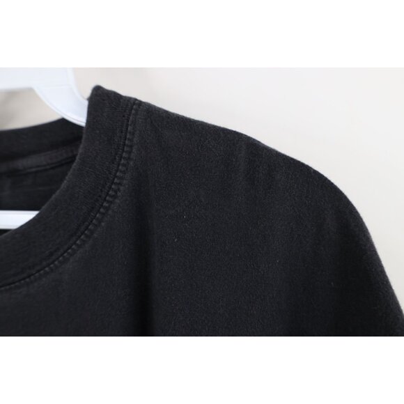 Vtg Mens L Faded The Monster Club Comics Graffiti Hip Hop Short Sleeve T-Shirt - Picture 8 of 15